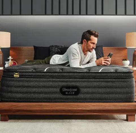 Simmons Beautyrest Black mattress