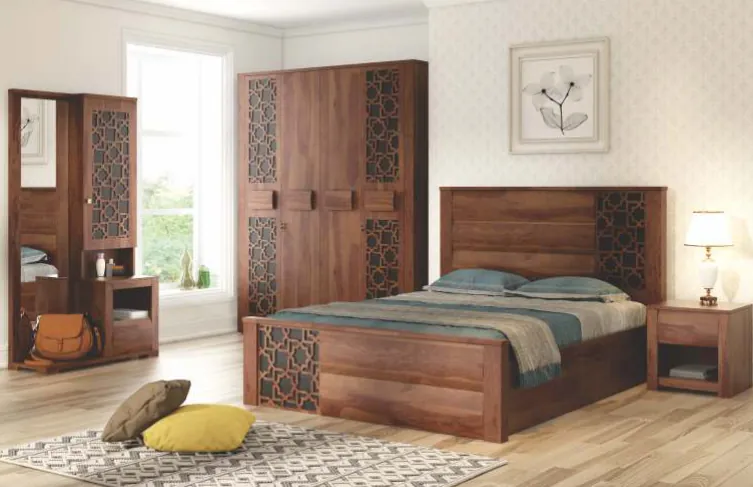 Spacewood Artisan Bedroom Set