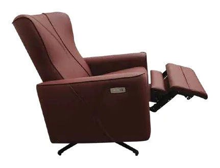 Springfit Luca recliner in reclined position